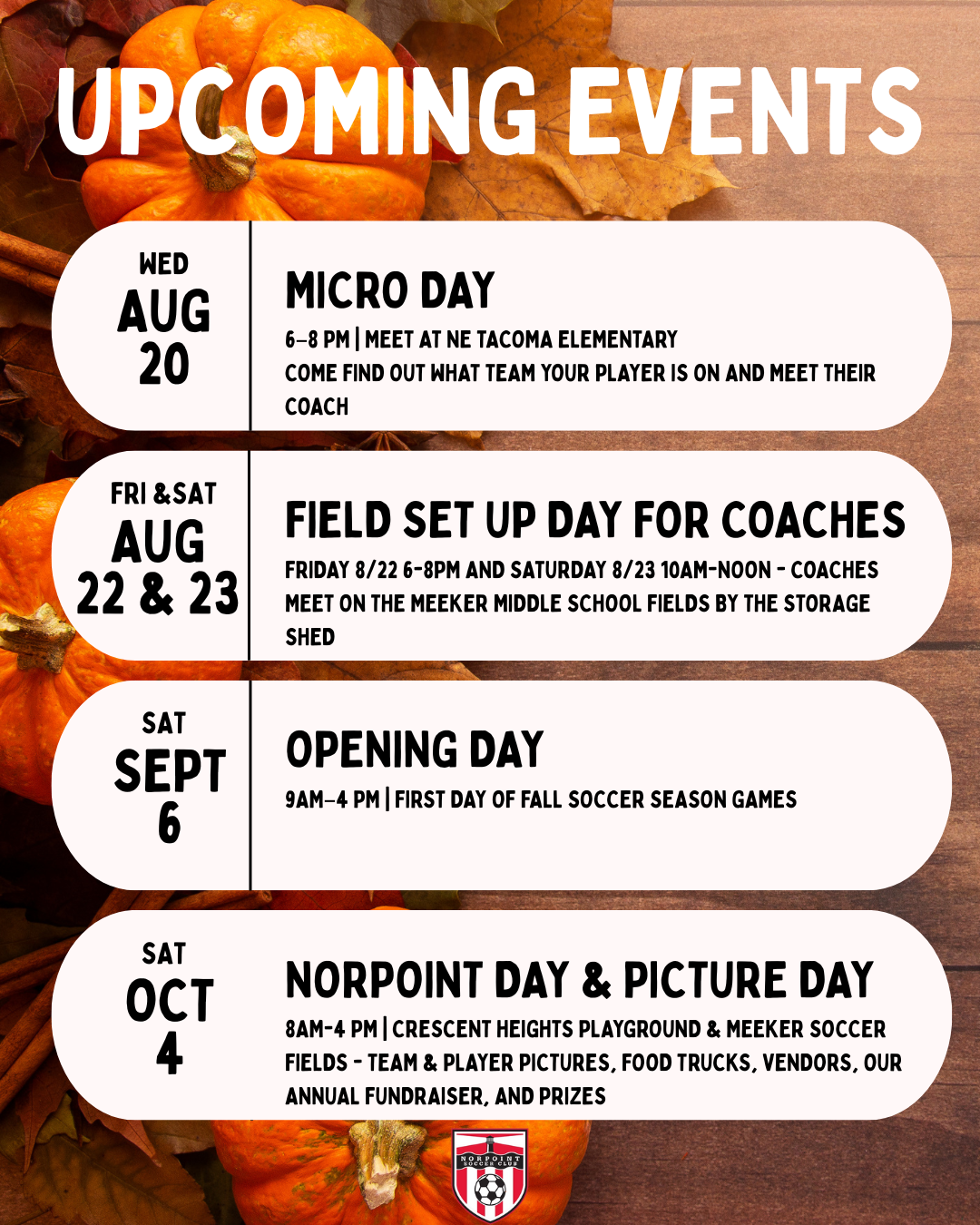 upcoming events upcoming events